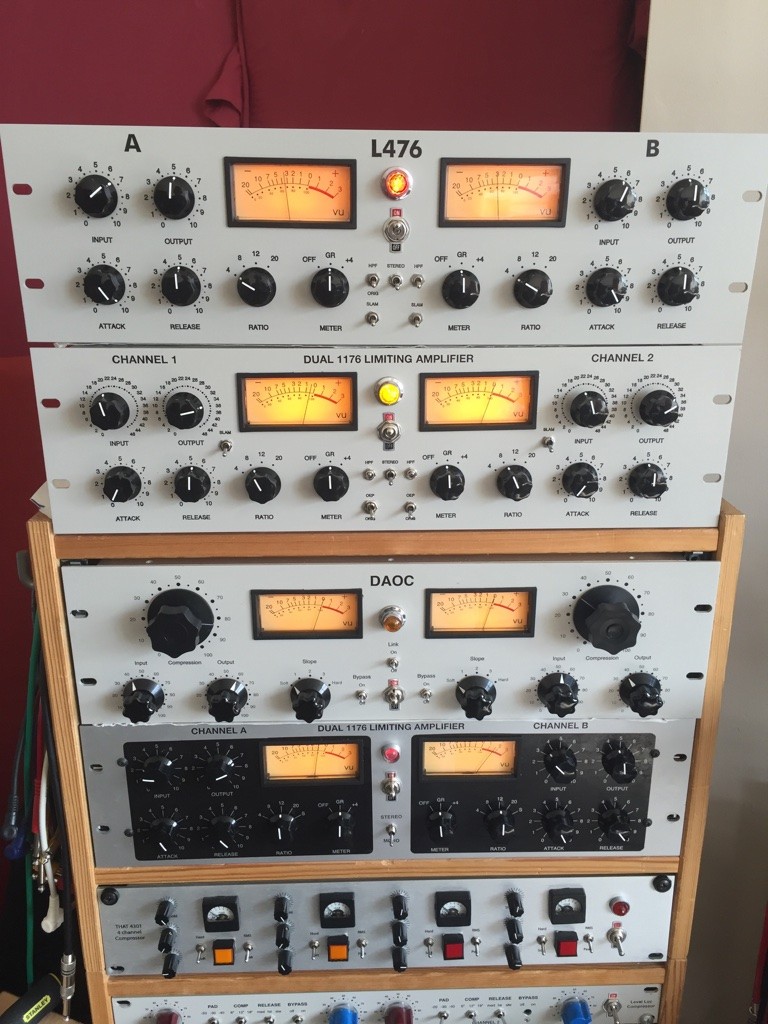 Not just SSL's custom 1176's and Stereo tube compressors